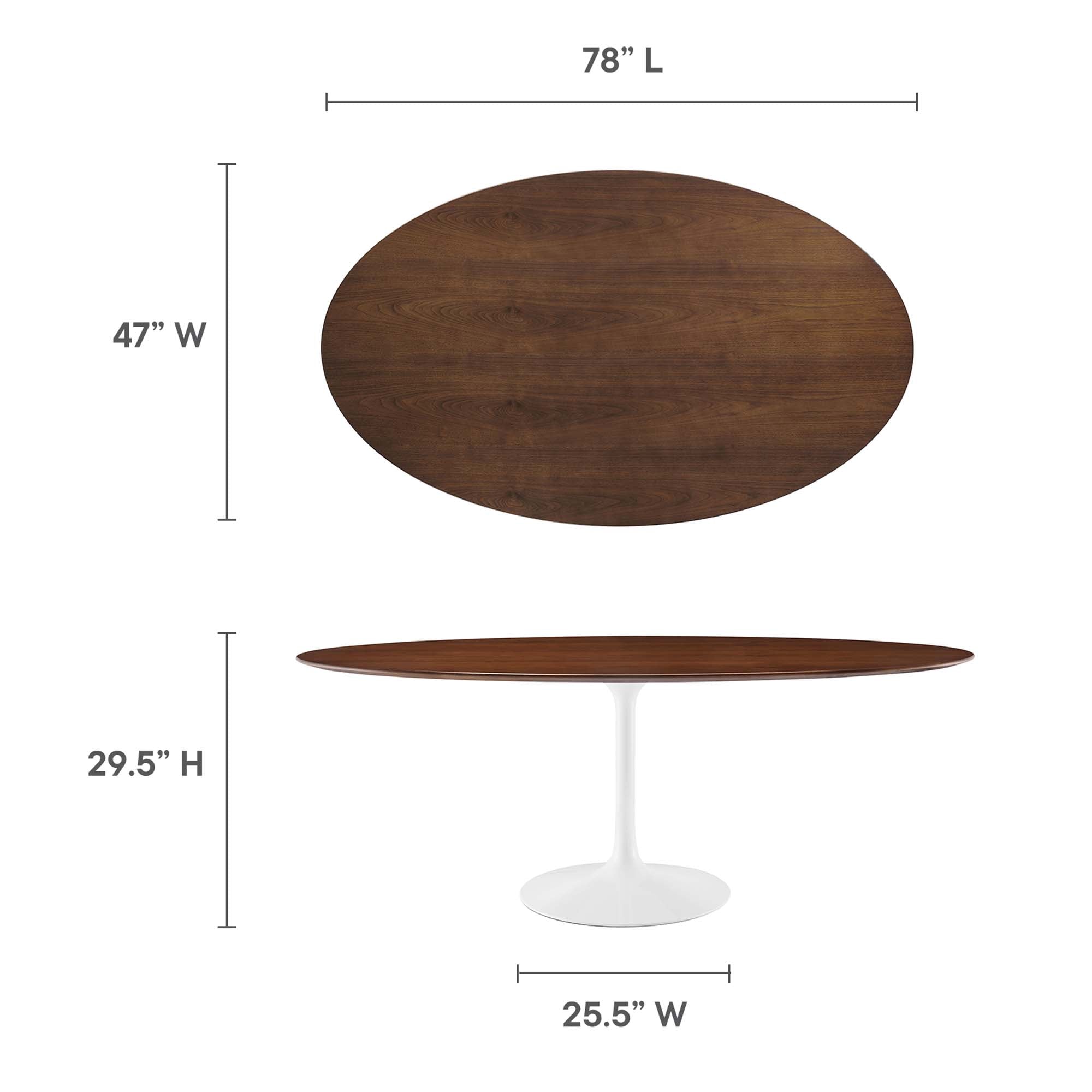 Walnut / 78"