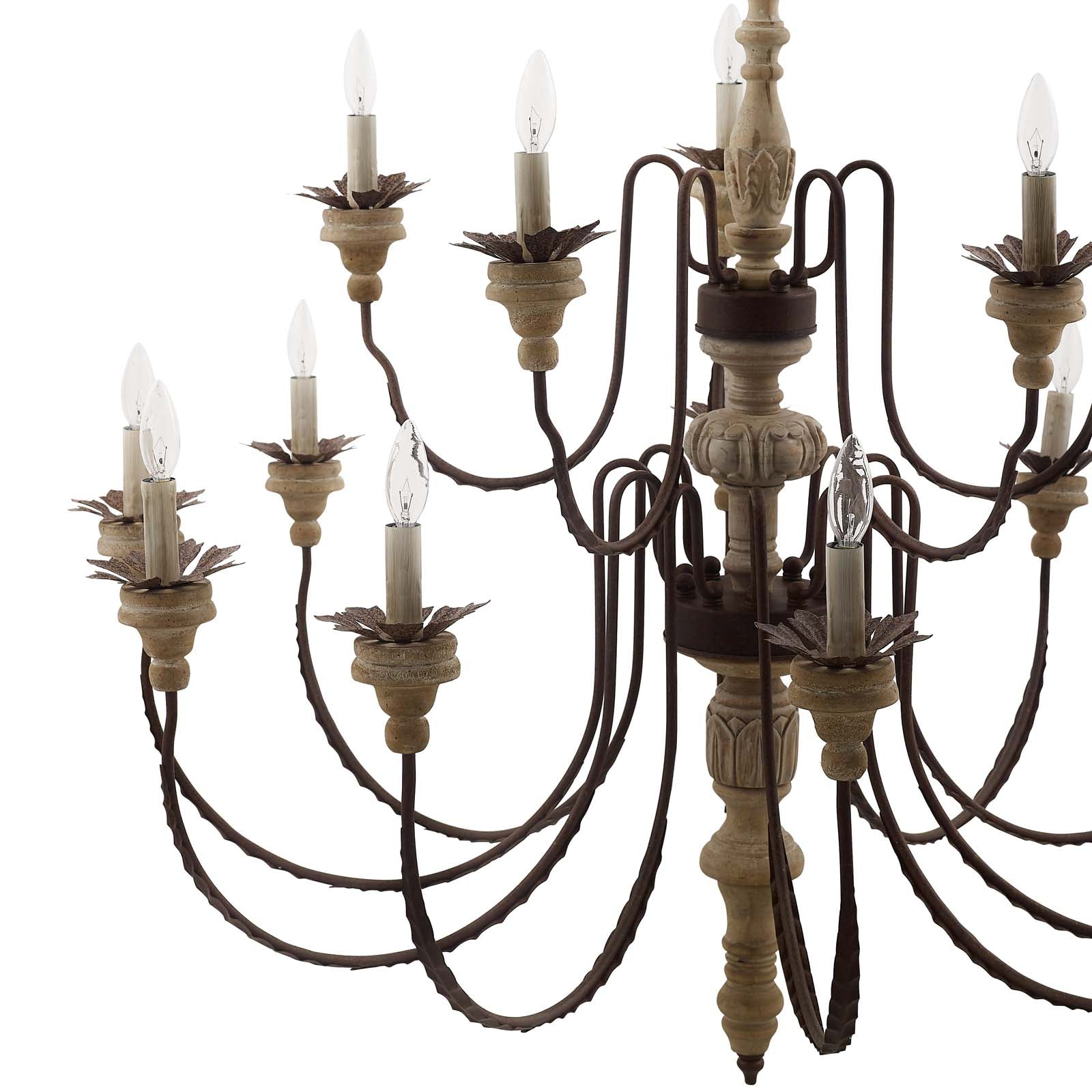 Nobility Pendant Light Ceiling Candelabra Chandelier by Modway