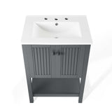 Gray White / 24"
