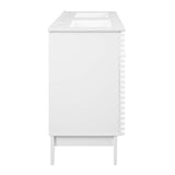 White White / 48" Double