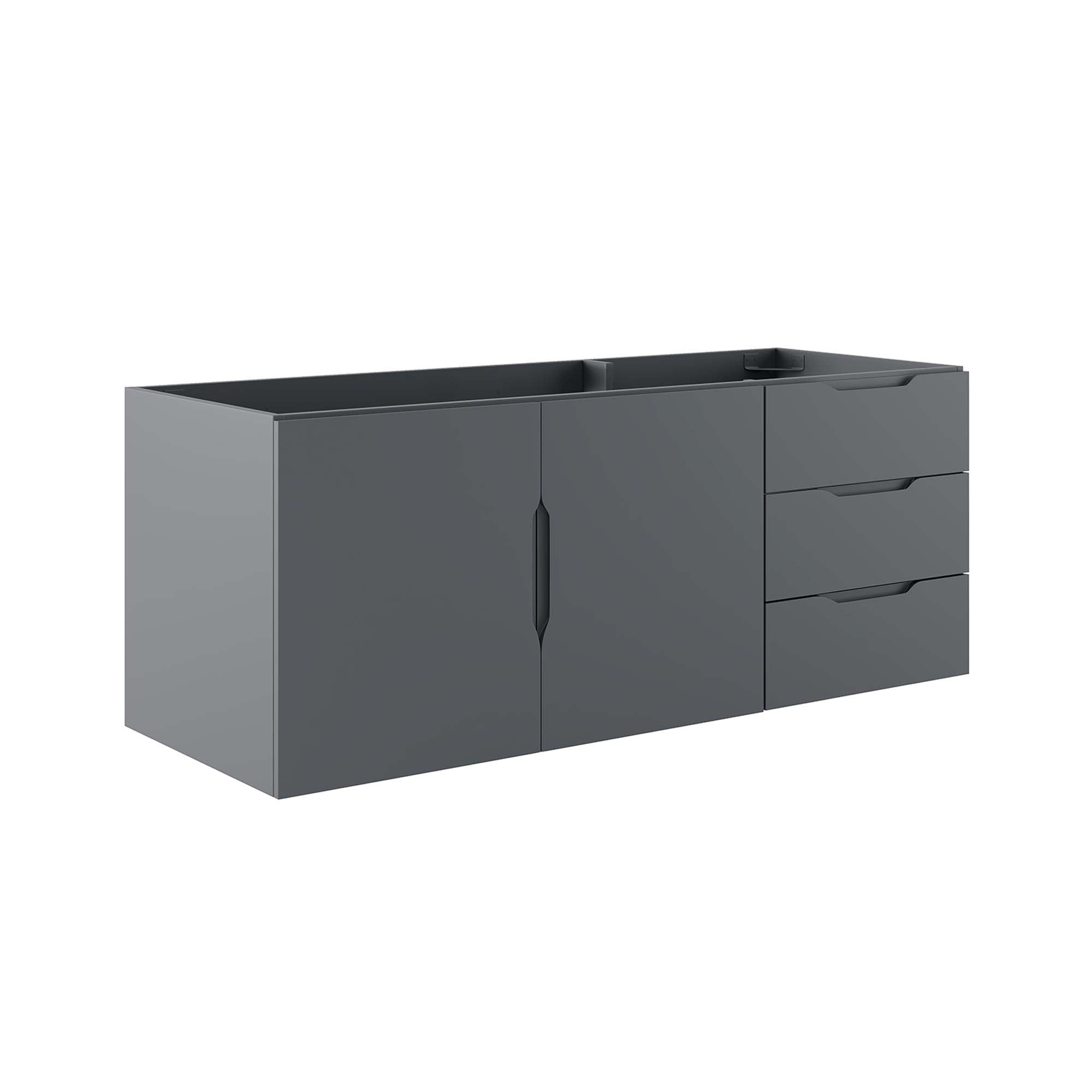 Gray / 48" Double or Single Sink