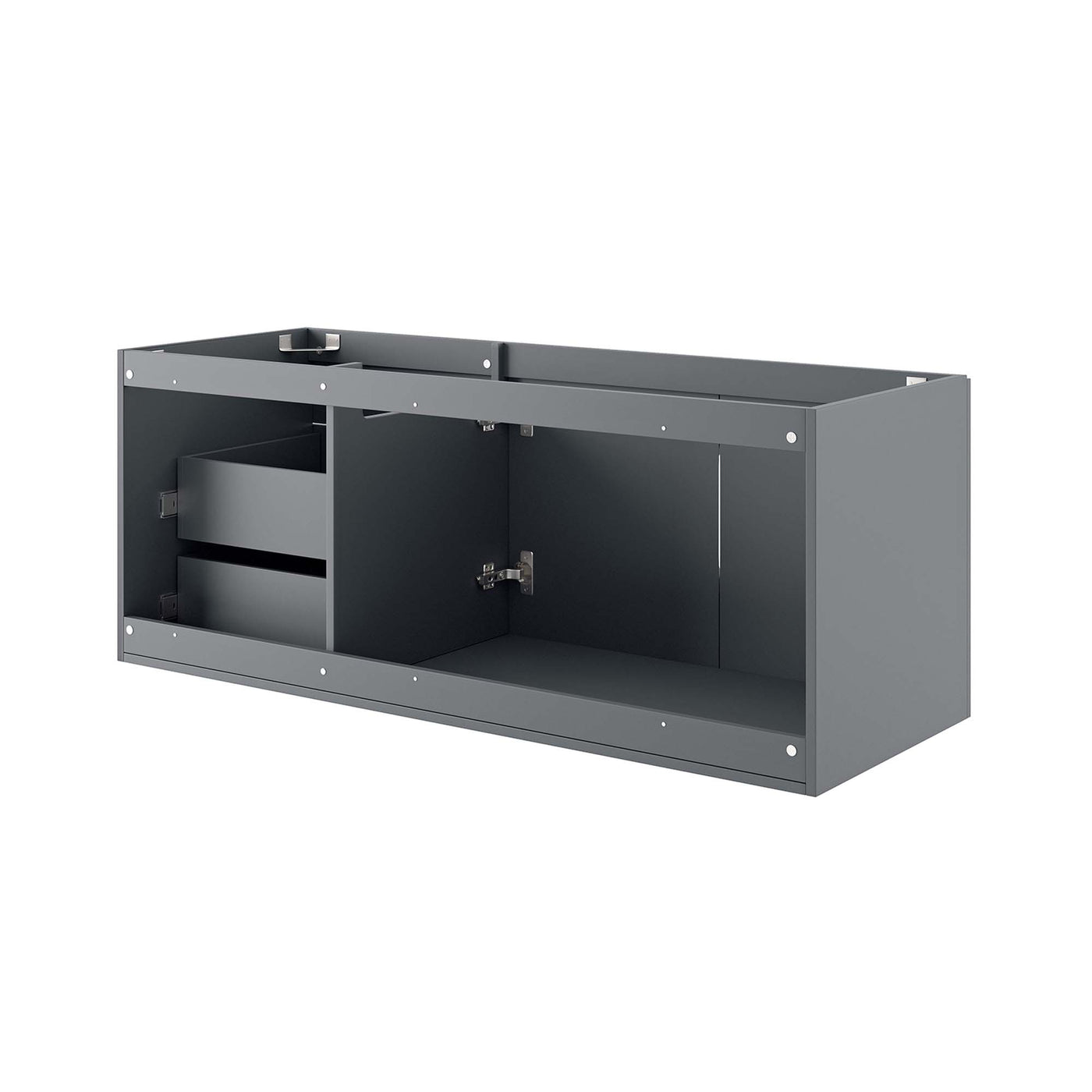 Gray / 48" Double or Single Sink