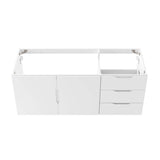 White / 48" Double or Single Sink