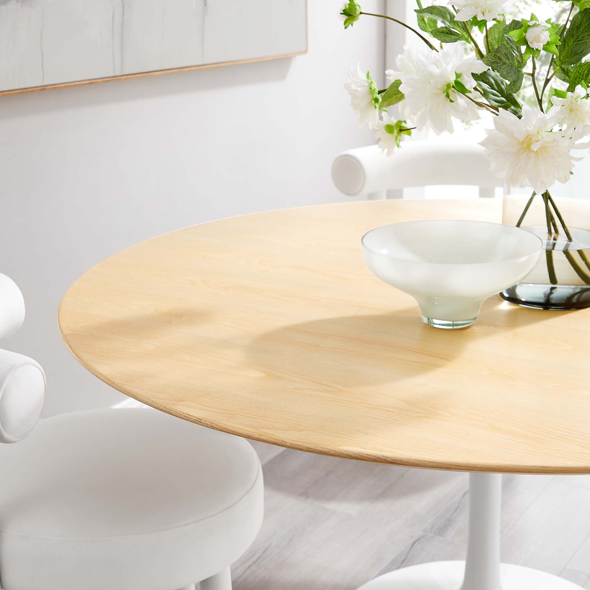 Wood / White Natural