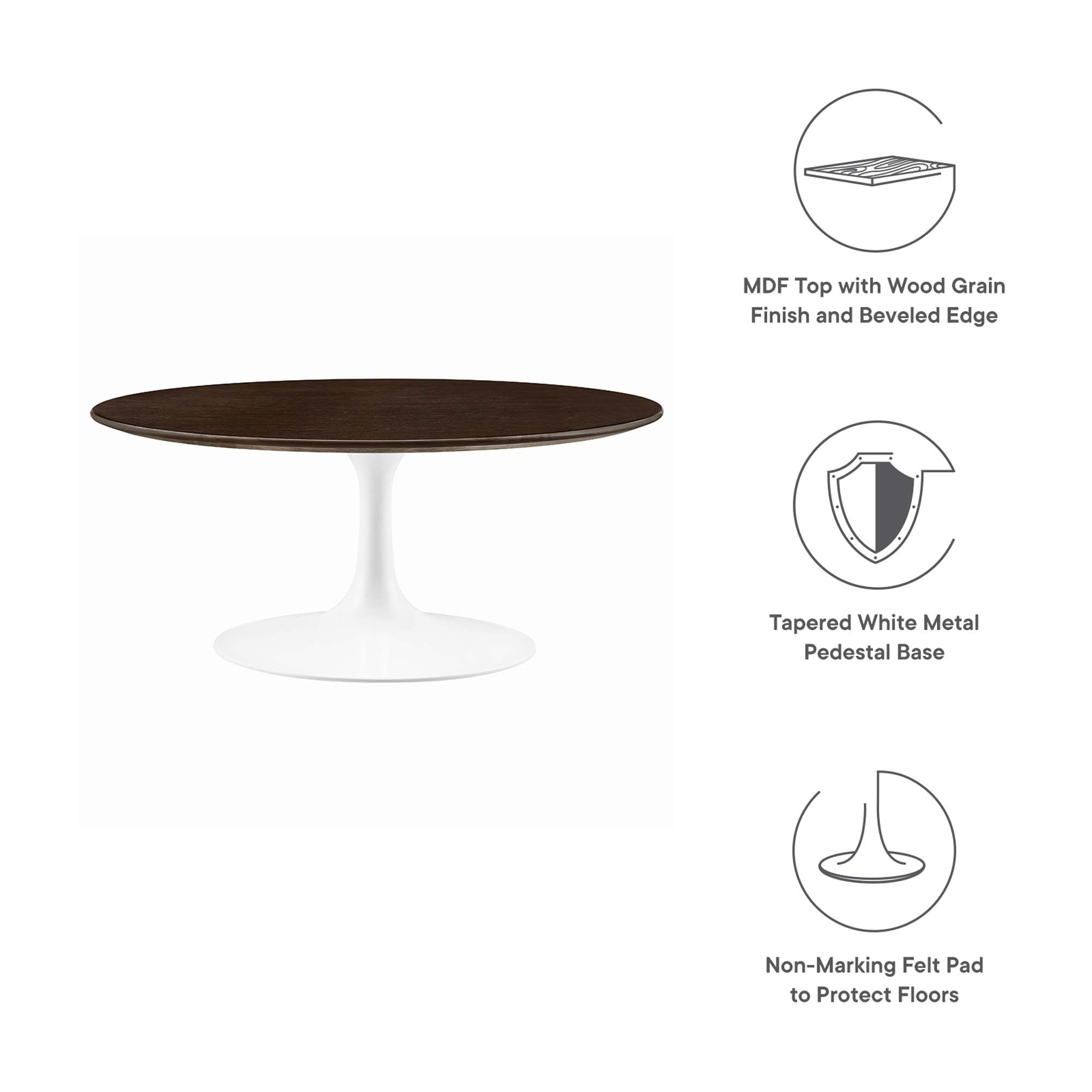 White Cherry Walnut / 36"