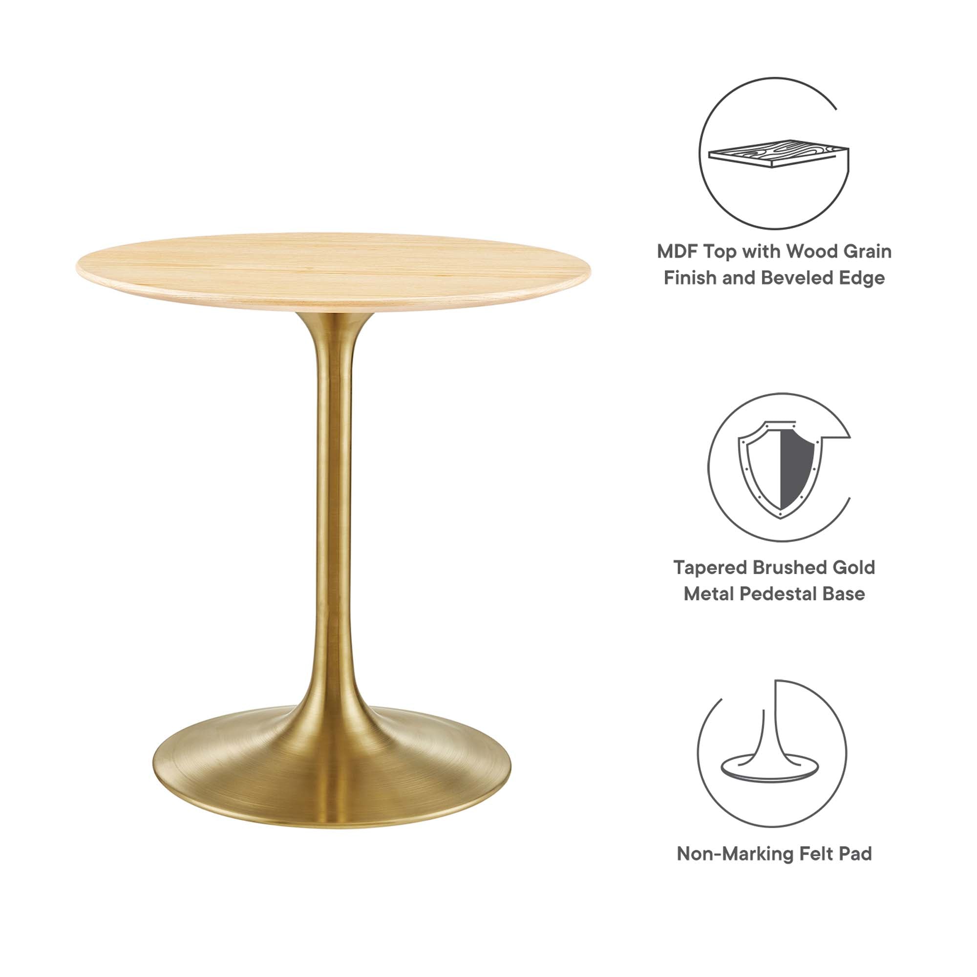 Wood / Gold Natural