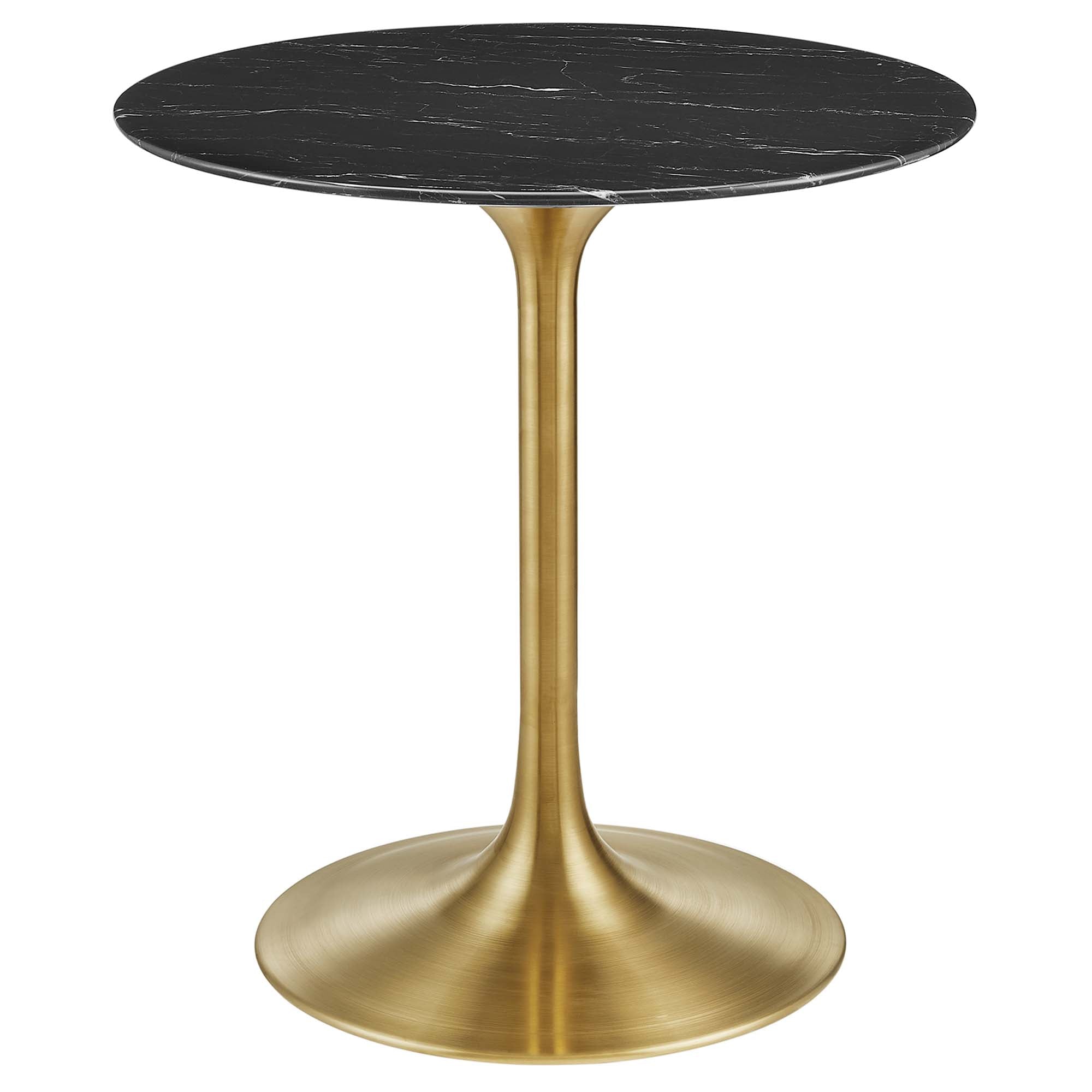 Faux Marble / Gold Black