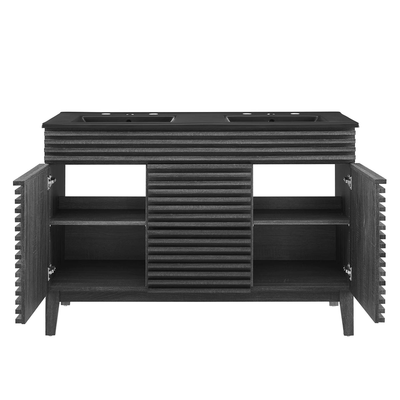 Charcoal Black / 48" Double