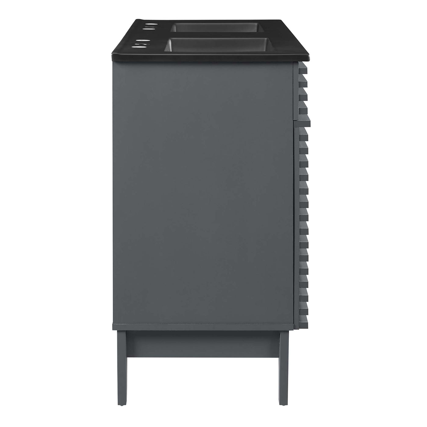 Gray Black / 48" Double