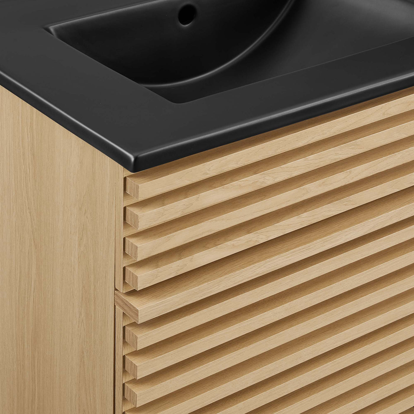 Oak Black / 48" Double