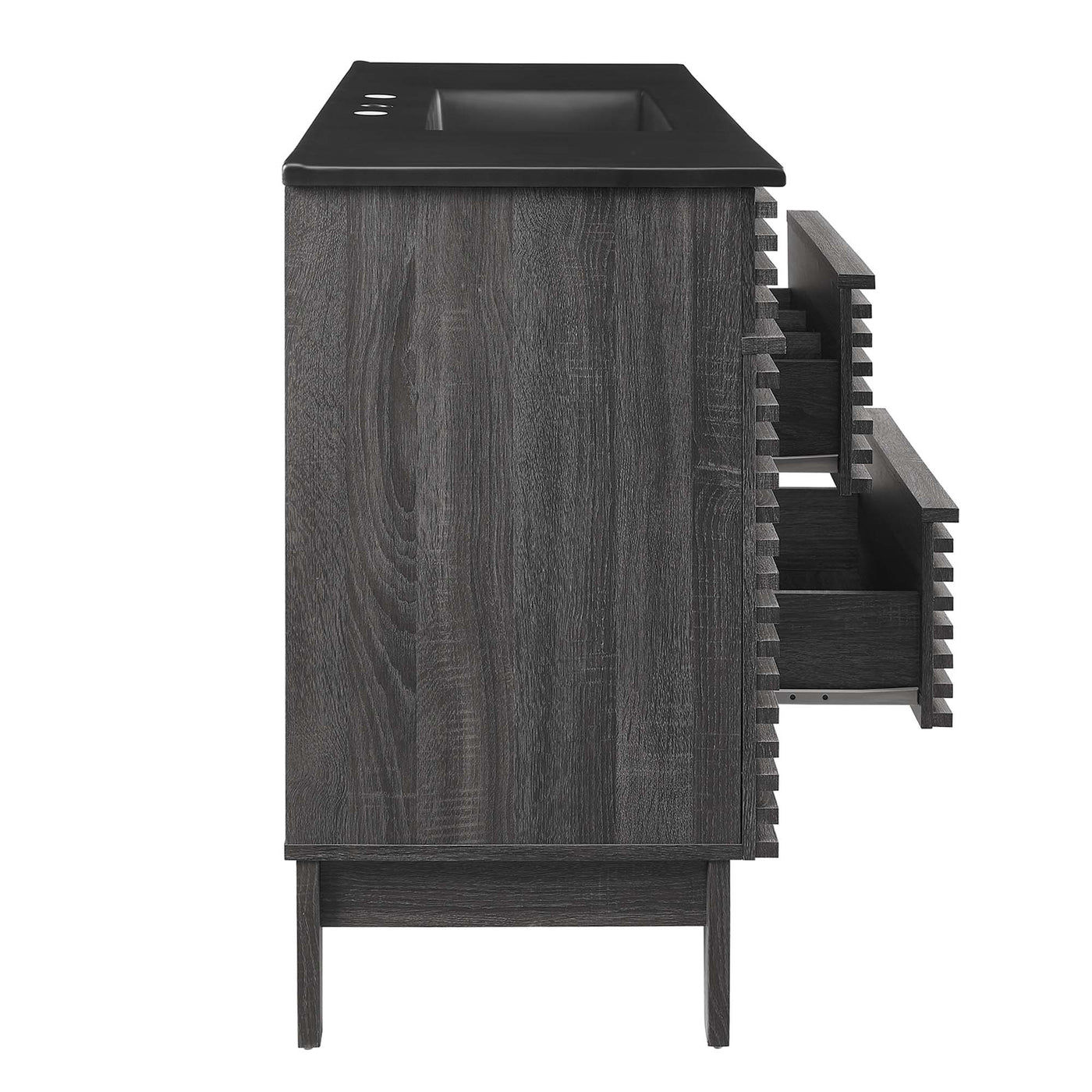 Charcoal Black / 48" Single