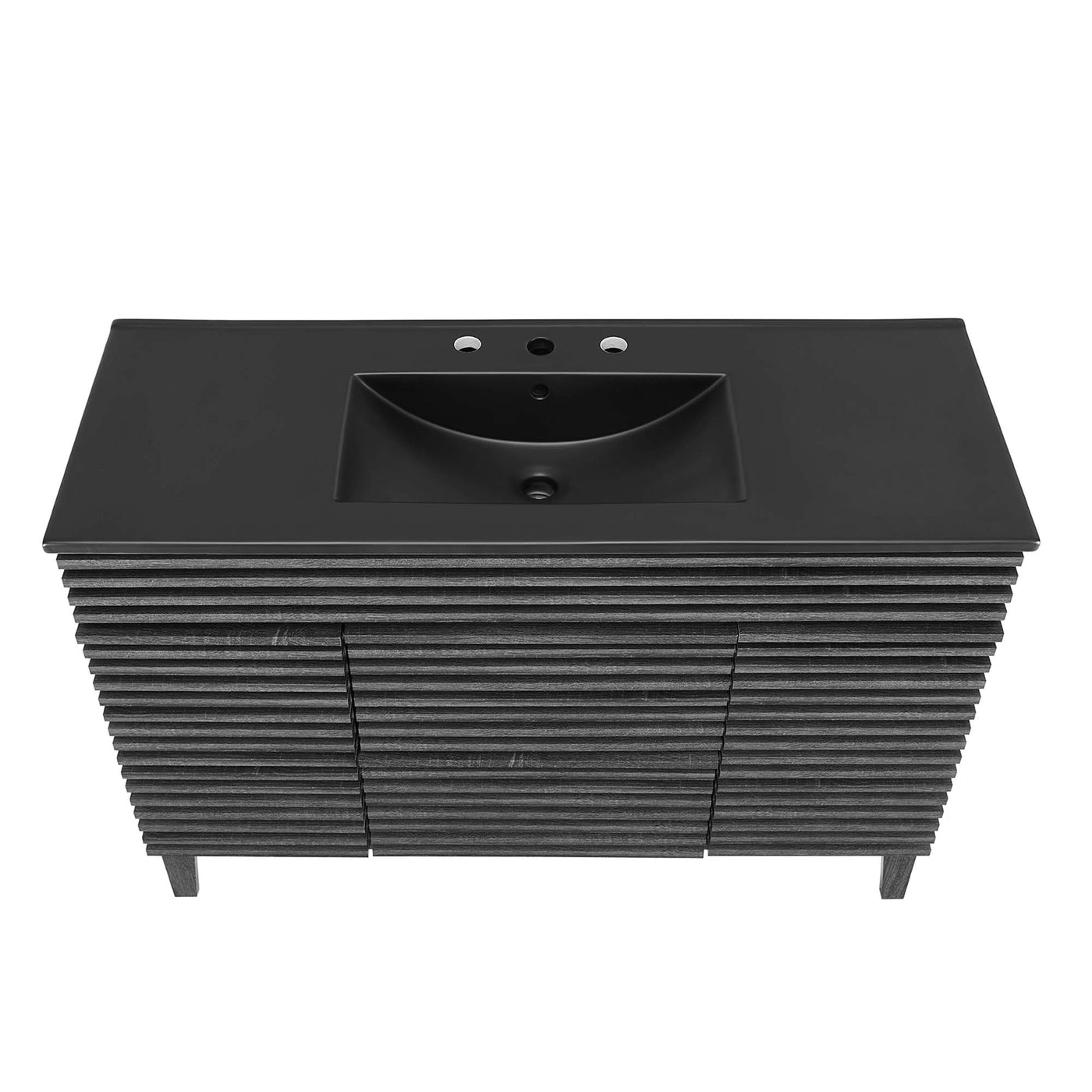 Charcoal Black / 48" Single