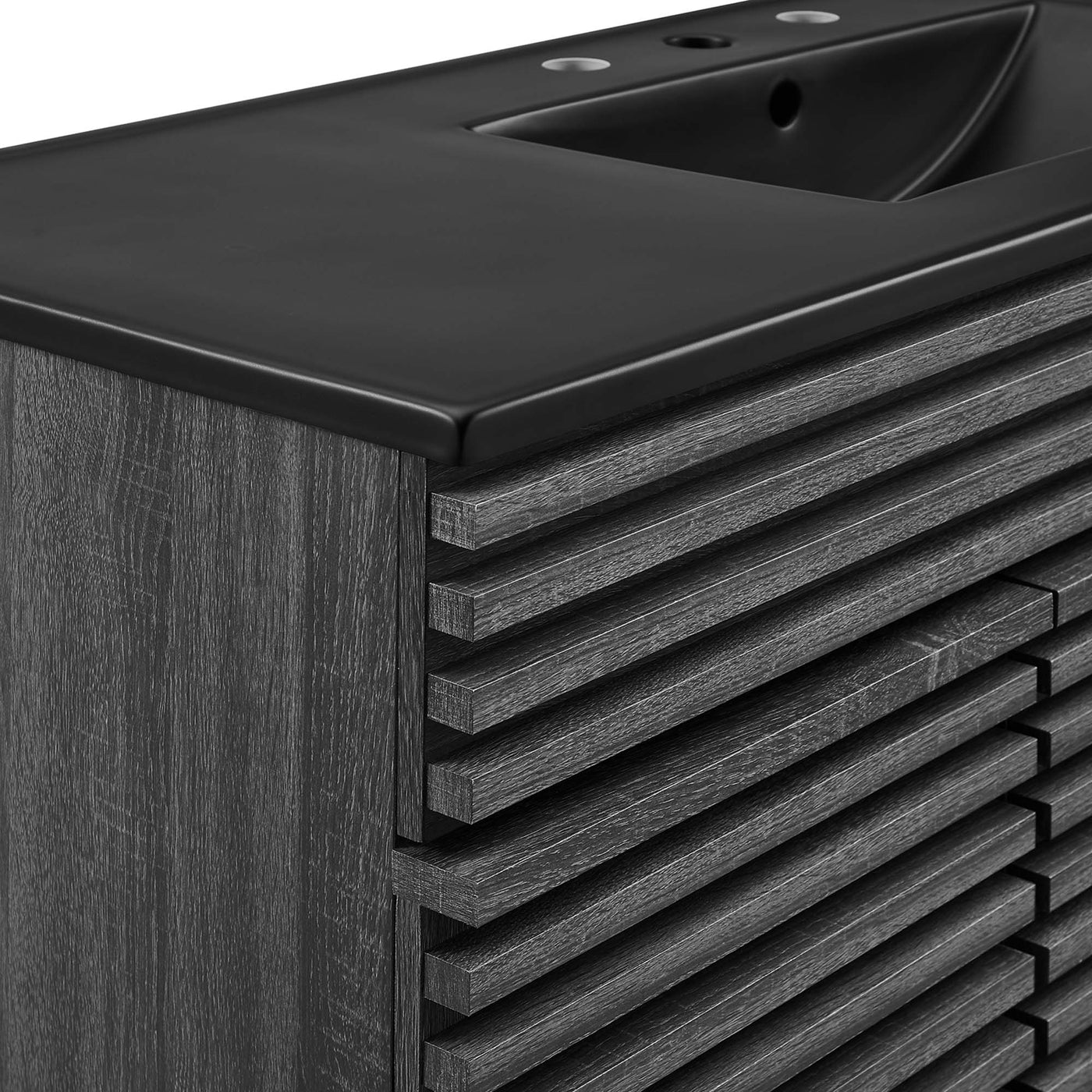 Charcoal Black / 48" Single