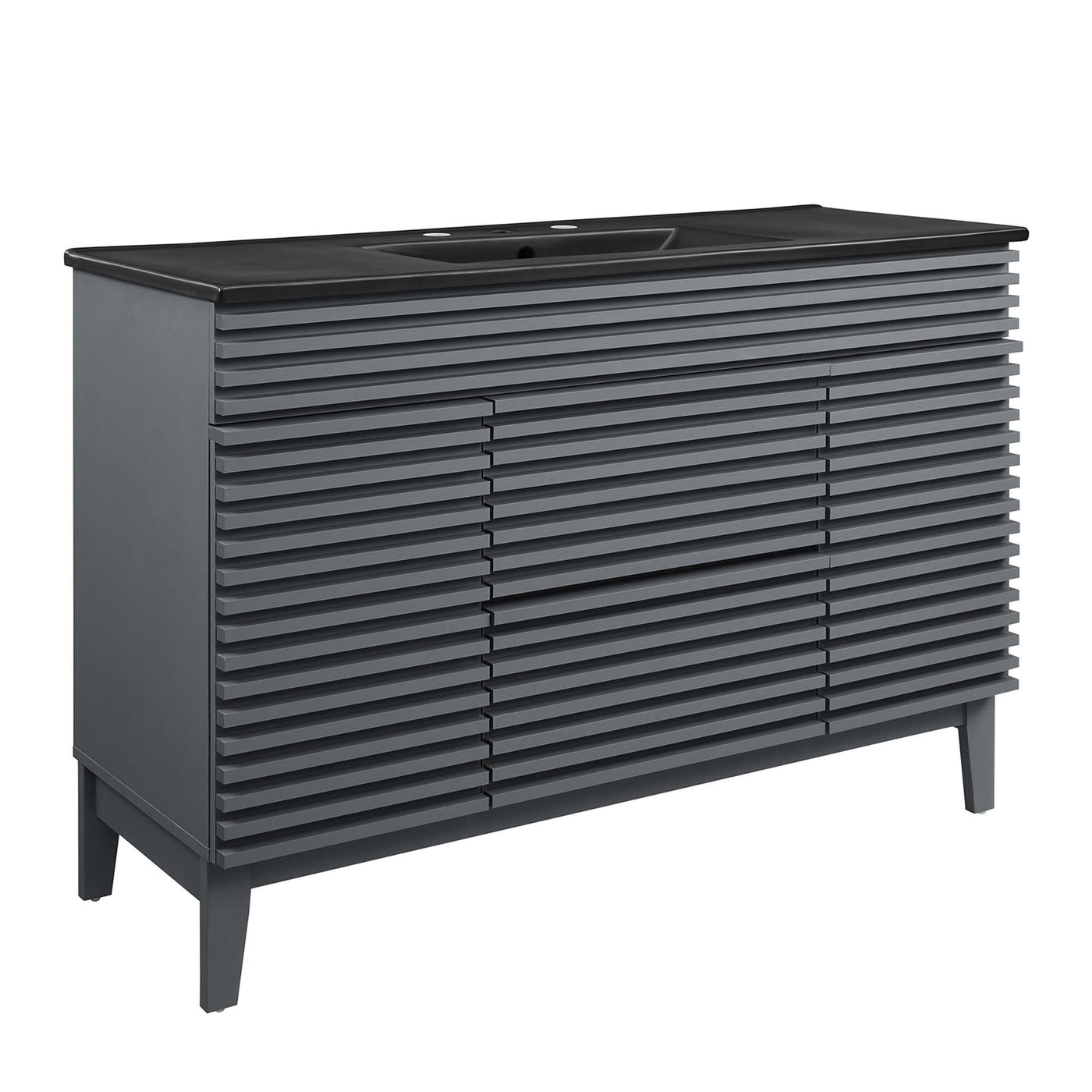 Gray Black / 48" Single