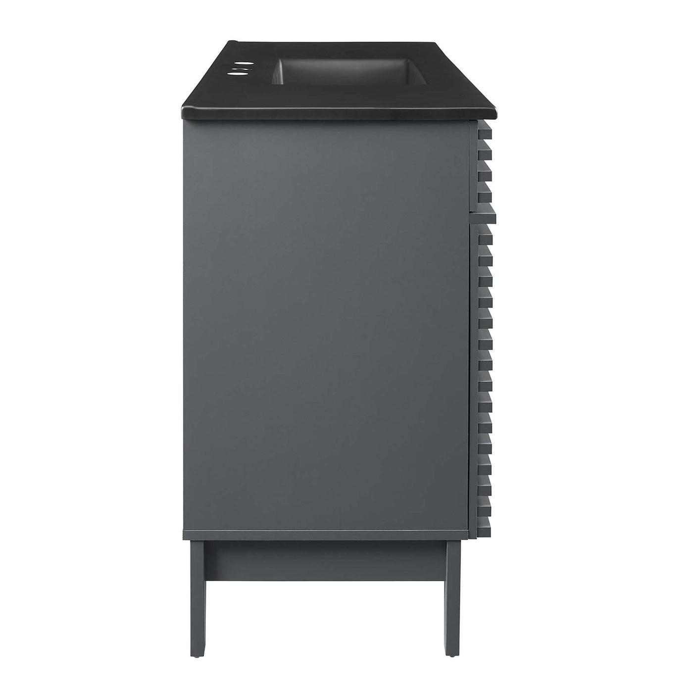 Gray Black / 48" Single