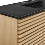 Oak Black / 48" Single