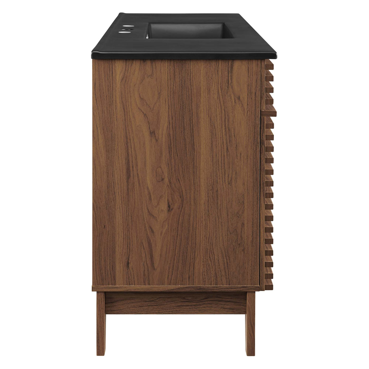 Walnut Black / 48" Single