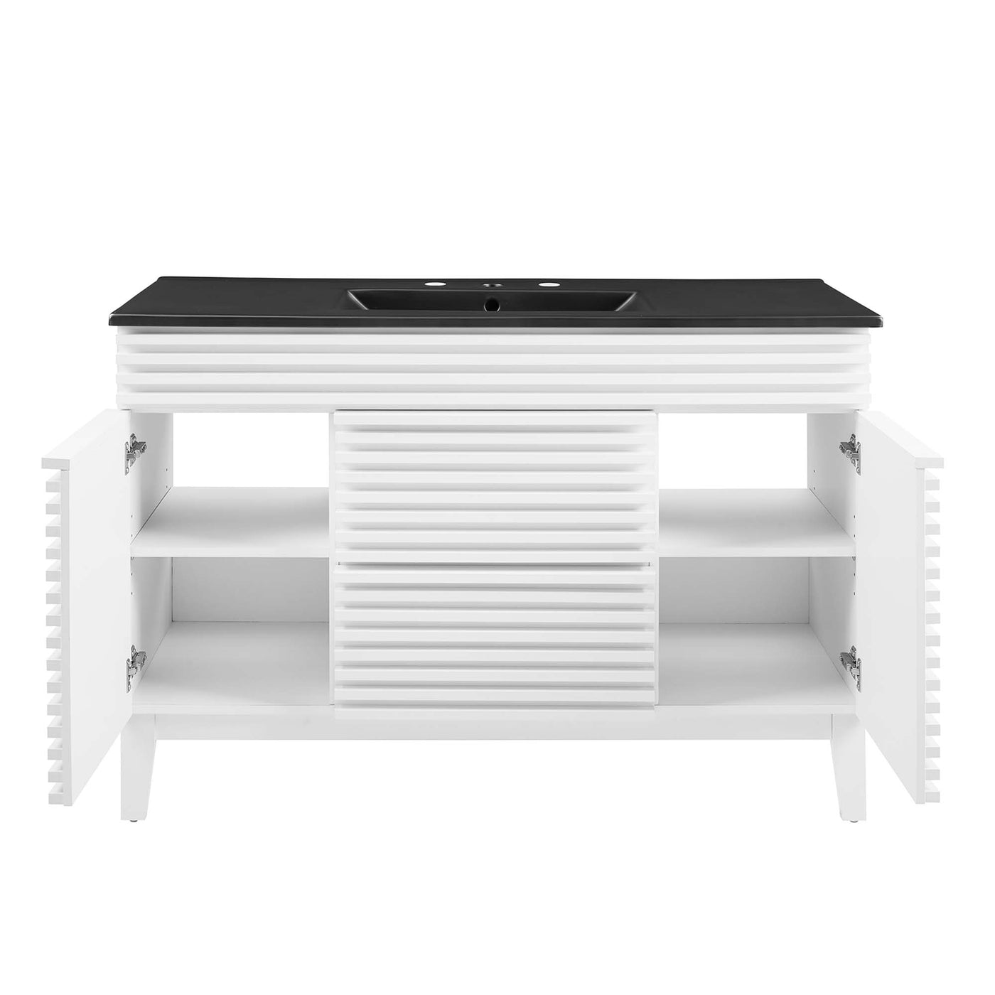 White Black / 48" Single