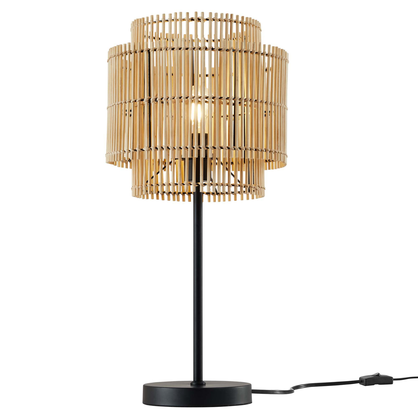 Nourish Bamboo Table Lamp by Modway