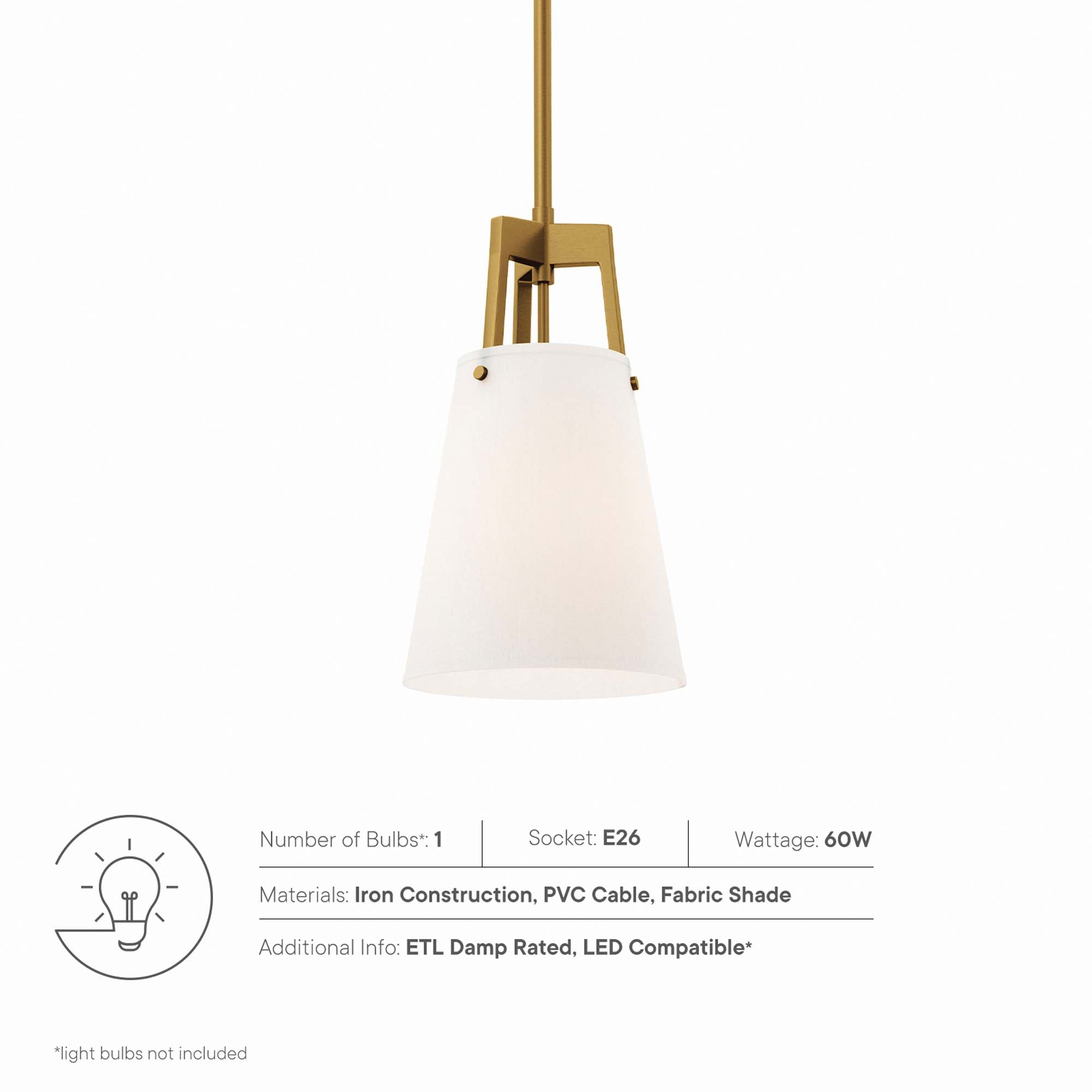 White Satin Brass