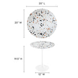 White Terrazzo / 20"