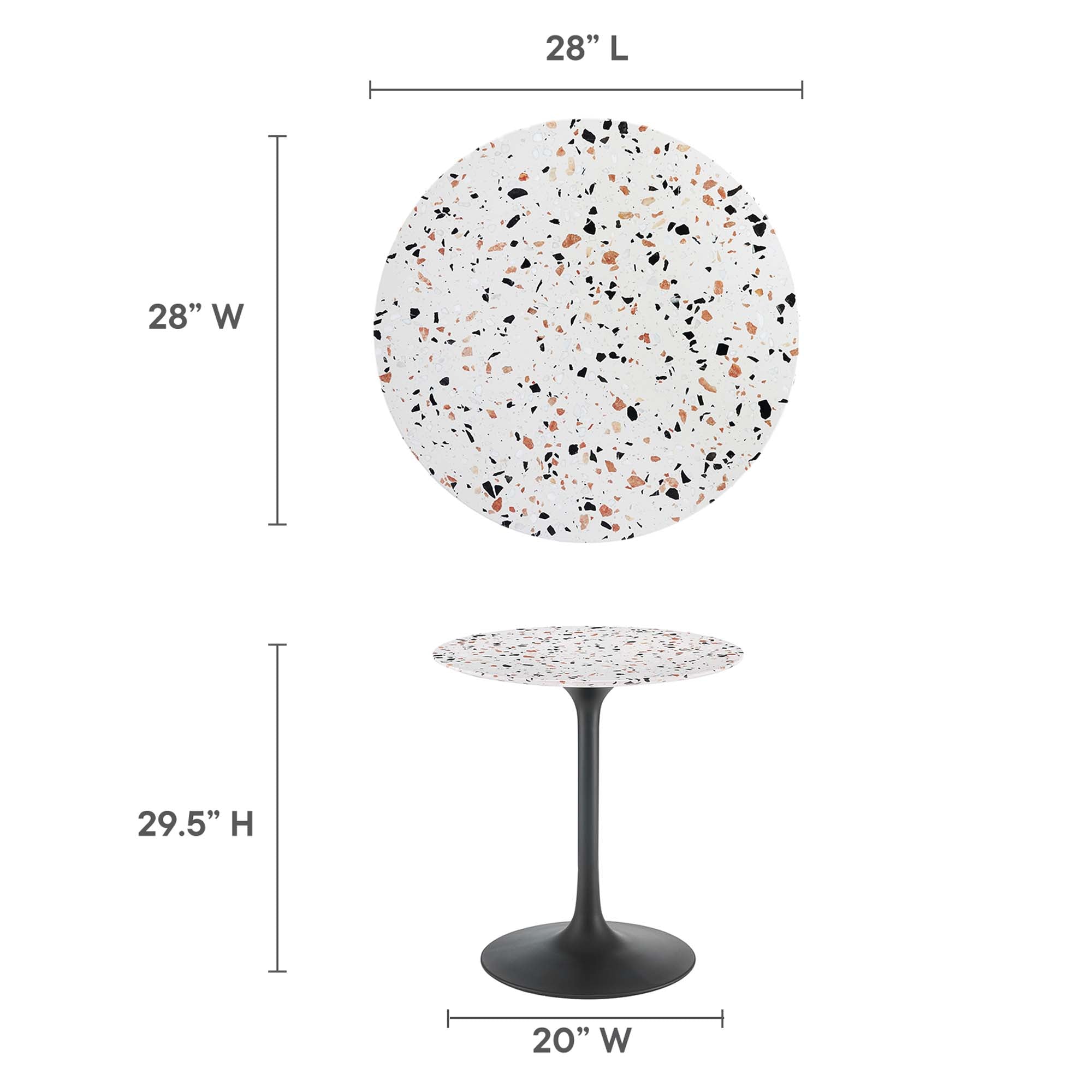 Terrazzo / Black White