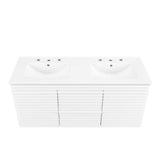 White White / 48" Double