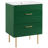 Green White / 24"