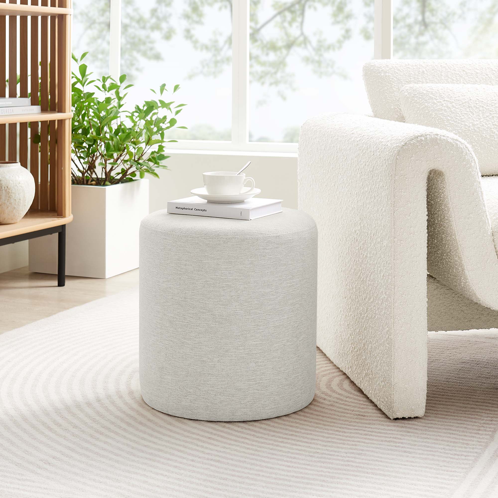 Heathered Weave Ivory