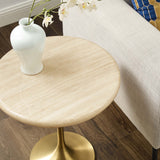 Gold Travertine / 20"
