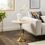 Gold Travertine / 20"