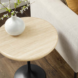 Black Travertine / 20"