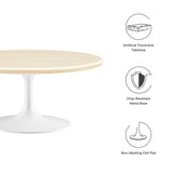 White Travertine / 36"