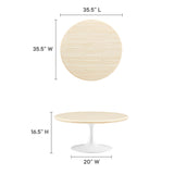 White Travertine / 36"