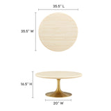 Gold Travertine / 36"