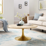 Gold Travertine / 36"