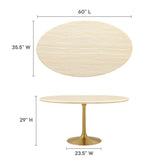 Gold Travertine / 60"