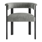 Heathered Weave Gray Black