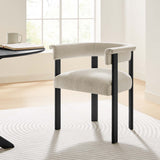 Heathered Weave Ivory Black