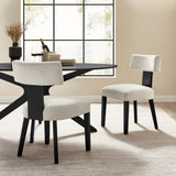 Heathered Weave Ivory Black