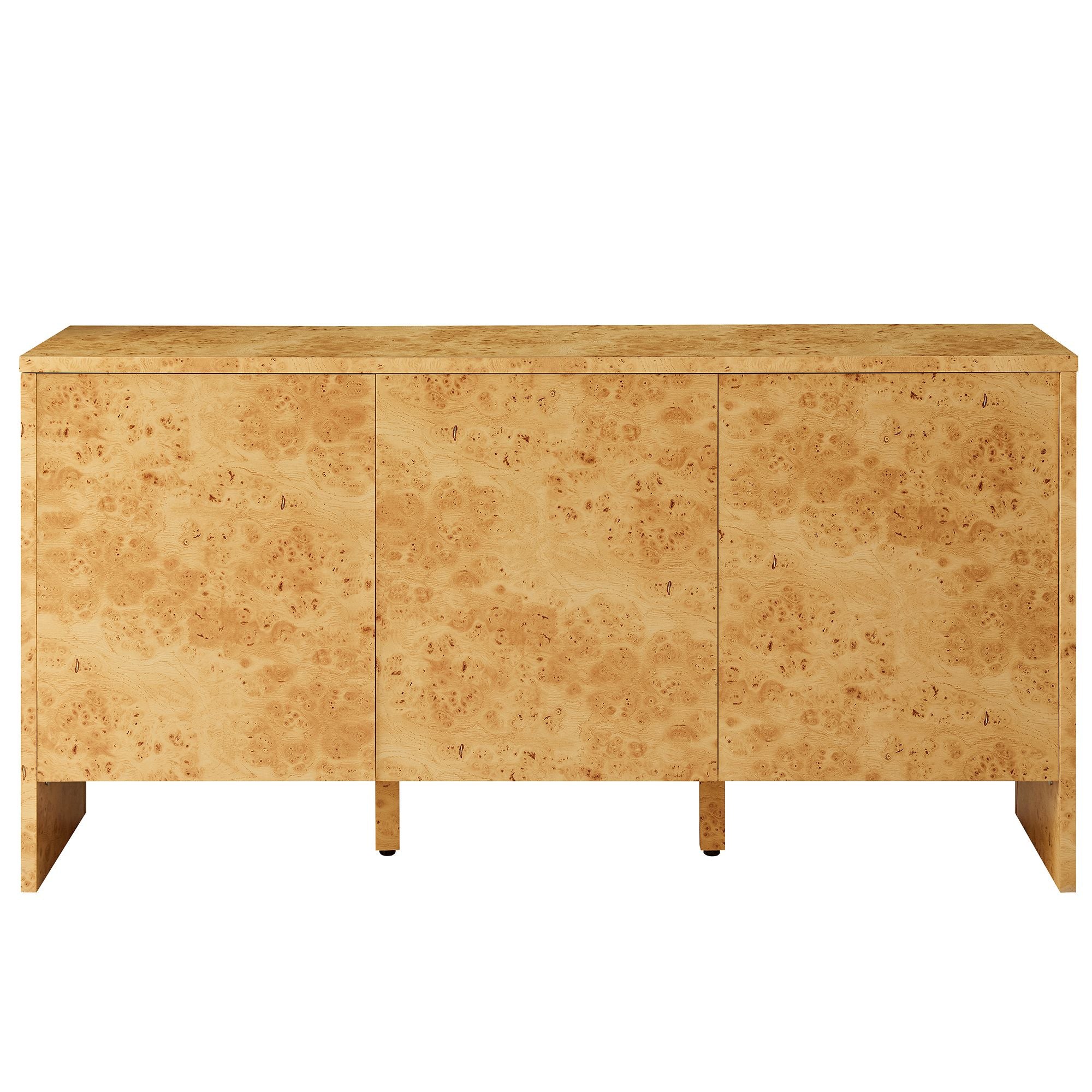 Hudson  60" Burl Wood  Sideboard