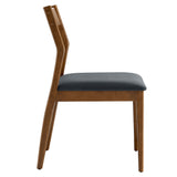 Walnut Black / Side Chairs