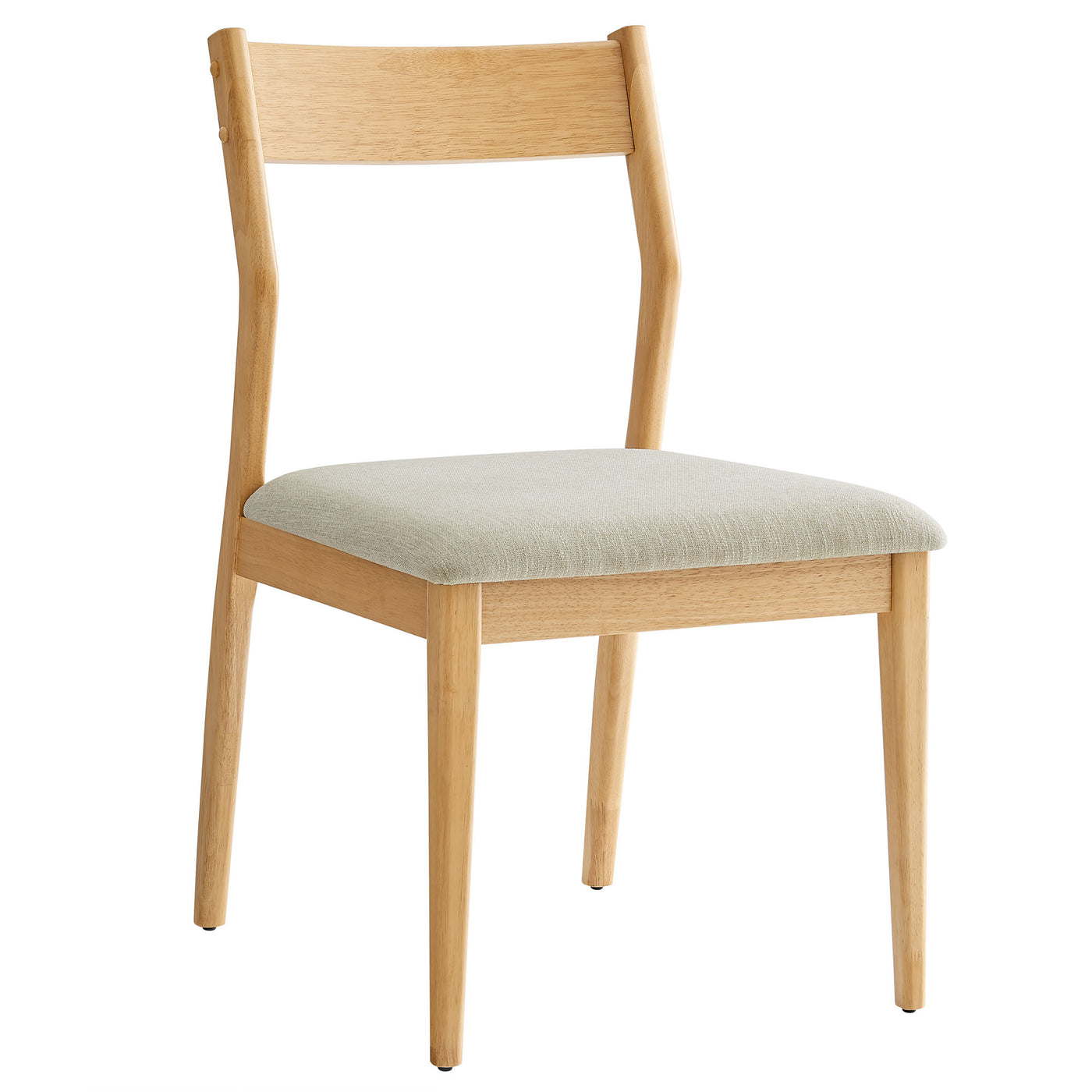 Natural Heathered Weave Beige / Side Chairs