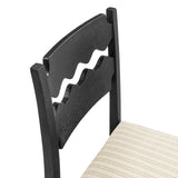 Black Oatmeal Stripe