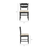 Black Oatmeal Stripe
