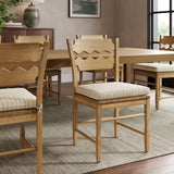 Weathered Oak Oatmeal Stripe
