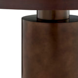 Dark Walnut Burnished Brass