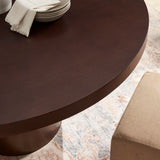Dark Walnut Burnished Brass