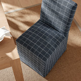 Denim Windowpane Check