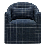 Denim Windowpane Check